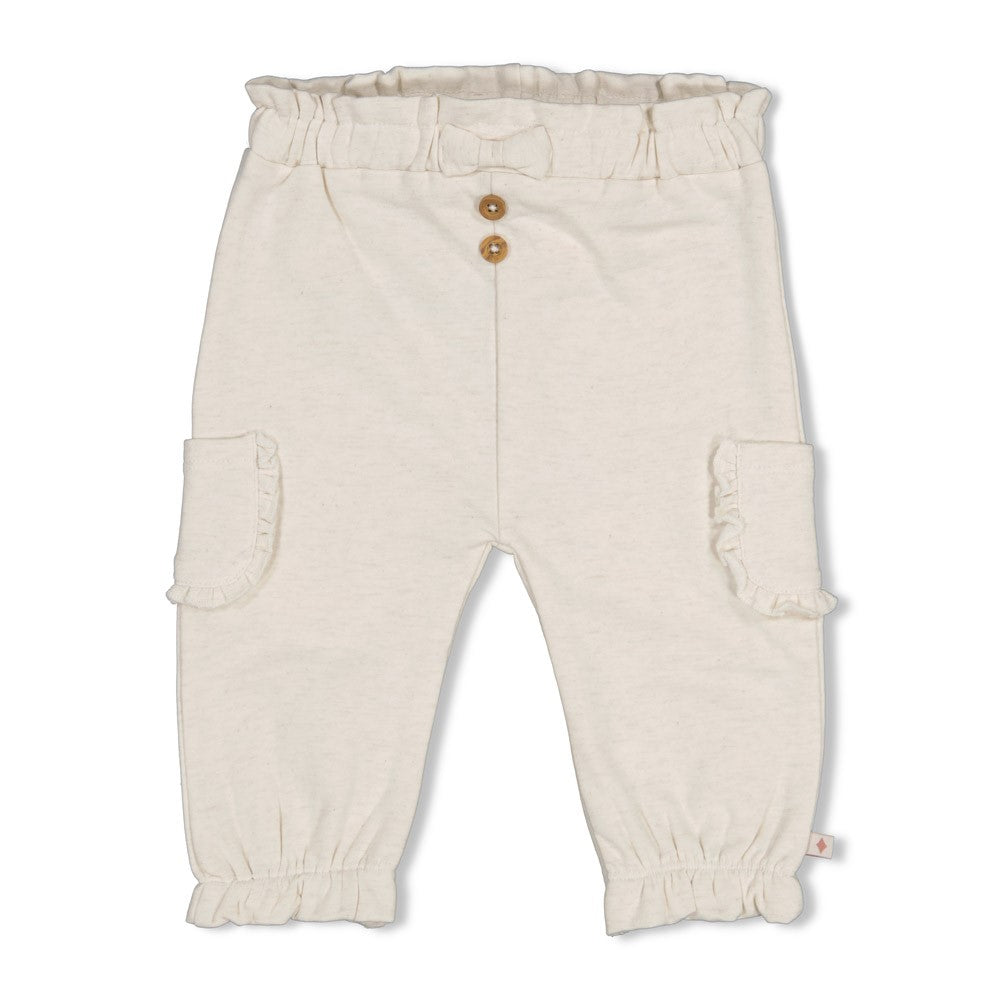 Feetje | Hose | Offwhite Melange