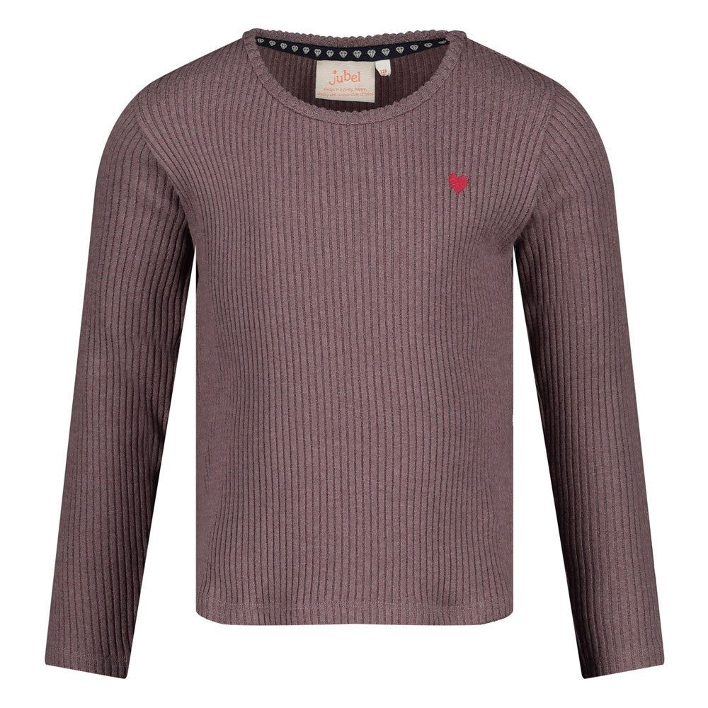 Jubel | geripptes Langarmshirt - Daily Princess