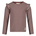 Jubel |geripptes Ringel-Langarmshirt - Daily Princess