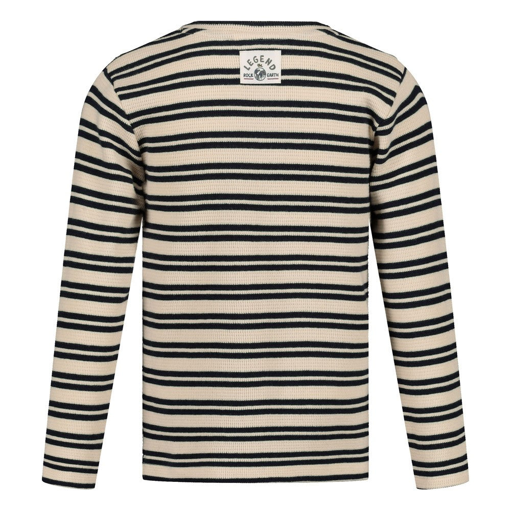 Sturdy | geripptes Ringel-Langarmshirt - Rock the Earth