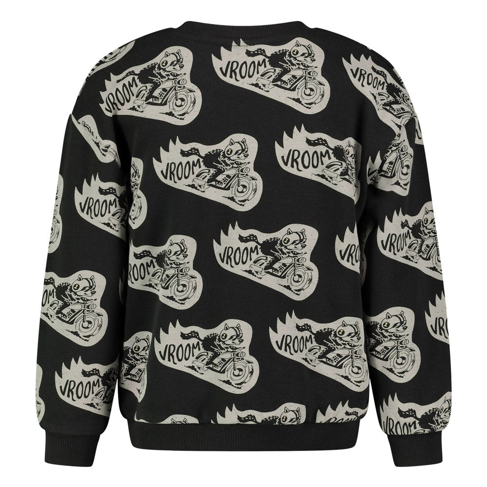 Sturdy | Sweater mit Allover-Print - Fix it