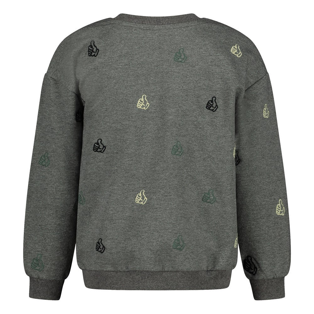 Sturdy |Sweater mit Stickerei - Fix it